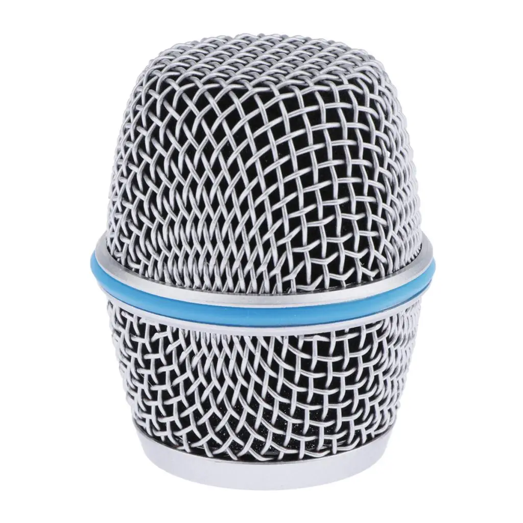 Replacement Microphone Ball Head Mesh Grill Head Microphone Grille DIY Parts for Shure Beta 57A 58A for microphone grille
