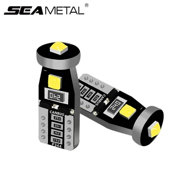 

10PCS T10 W5W 194 168 Canbus No Error LED Light Bulbs Car Interior Lights Reading Lights Parking Lamp 6000K Bulb Accessories 12V