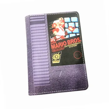 

Game Super Mario Bros Travel PU Passport Cover Credit ID Card Holders Women Men Passport Holder Cartoon Bifold Passport Case