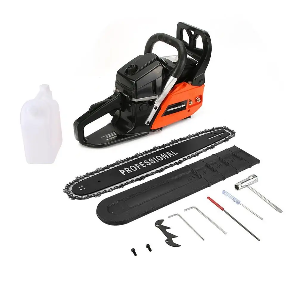 

6200 Chain Saw Easy Start Small Engine Two Stroke Gasoline Chain Saw Gasoline Chain Saw Wood Cutting Saw