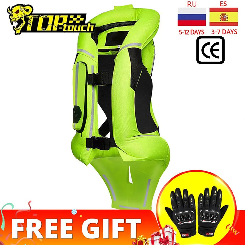 New Motorcycle Jacket Motorcycle Air Bag Vest Moto Air-bag Vest Motocross Racing Riding Airbag System Airbag CE Protector
