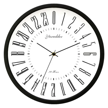 

Black Digital Wall Clock Elegant Bedroom Creative Modern Design Nordic Wall Clock Living Room Zegar Scienny Home Decor EA60WC