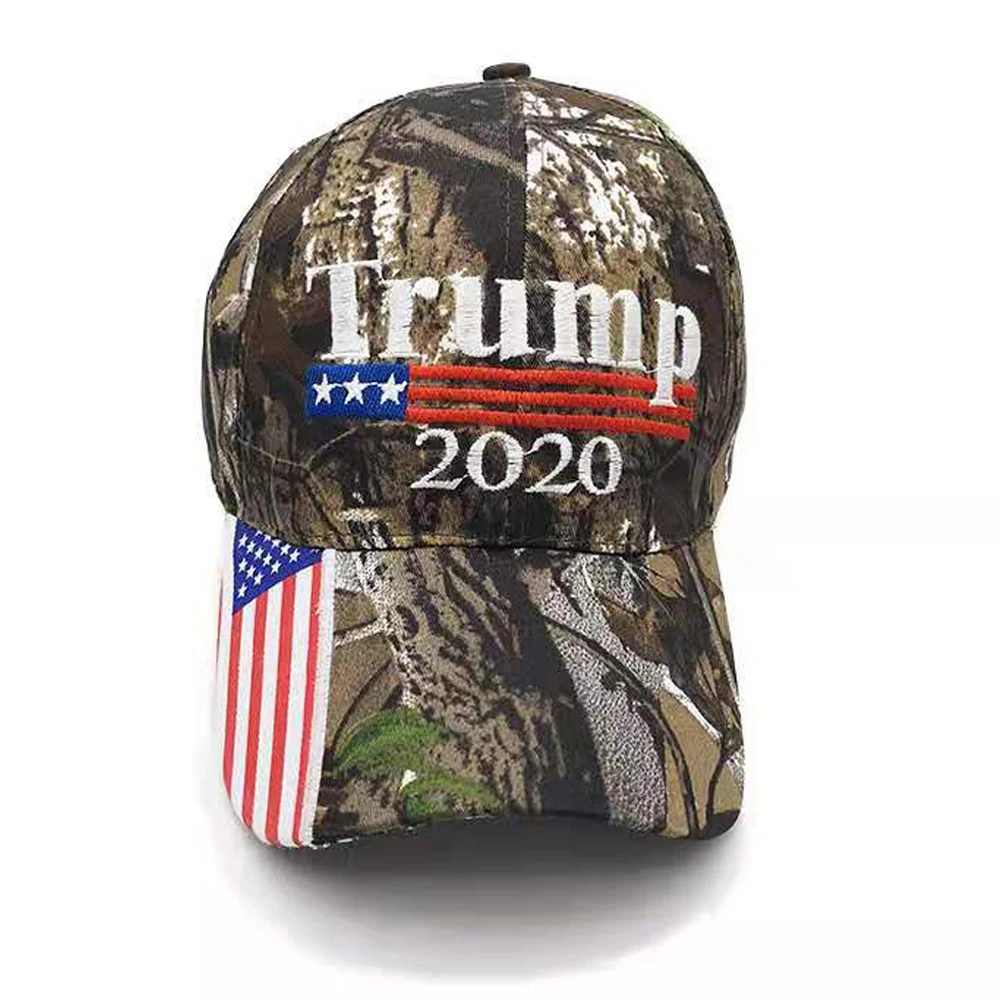 Make America Great Again вышивка флаг США Дональд Трамп шляпа переиздание хлопок бейсболка Открытый камуфляж
