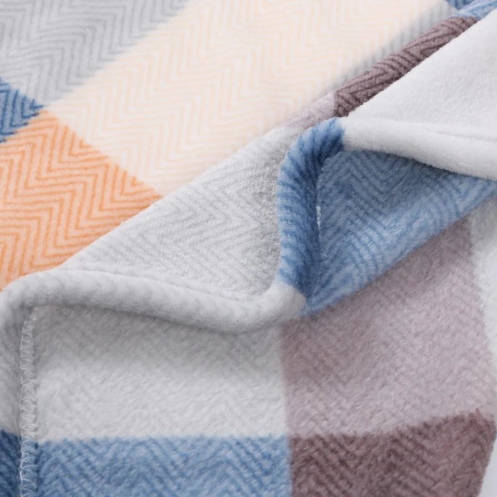 Одеяла модные Лоскутные Повседневные супер мягкие теплые однотонные теплые микроплюшевый флисовое покрывало для одеяла ковер диван-кровать
