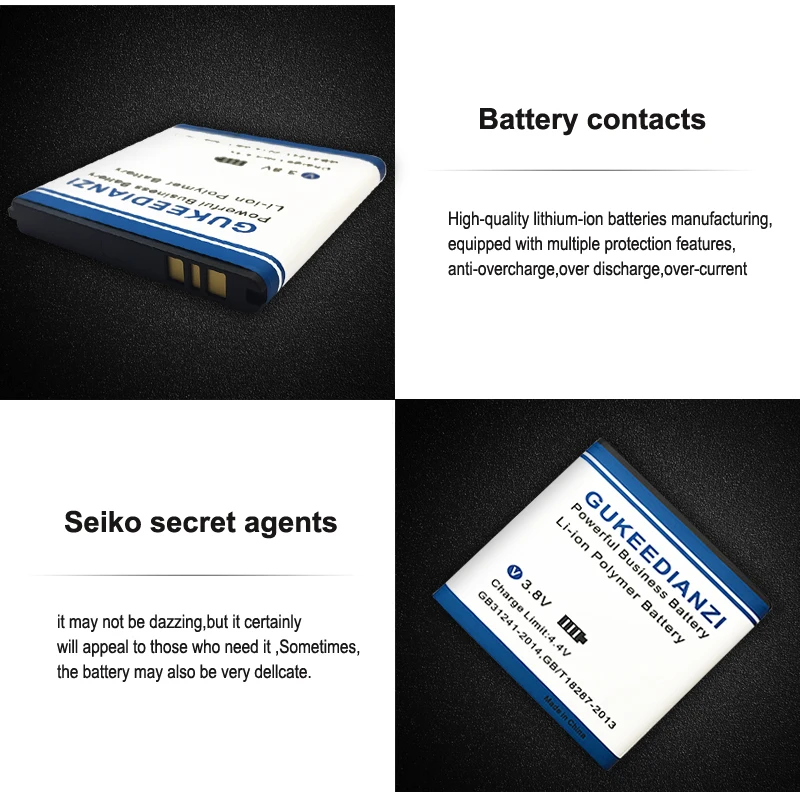 GUKEEDIANZI 3950 мАч BA950 аккумулятор для телефона sony Xperia ZR SO-04E M36h C5502 C5503 Dogo Xperia A AB-0300 сменный аккумулятор