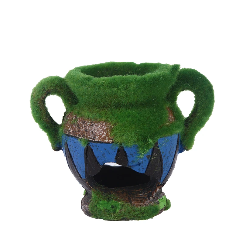 5 Fish Hideout Betta Cave Aquarium Decorations Natural Habitat Made from Resin Smooth Edges Spaciou Hideout for Betta Fish to Rest