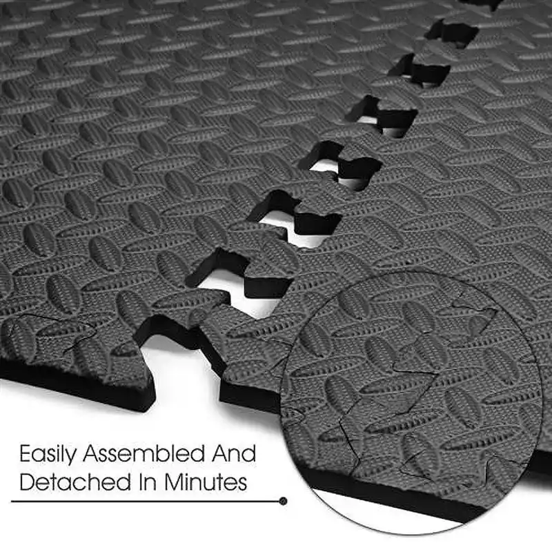interlocking workout mats