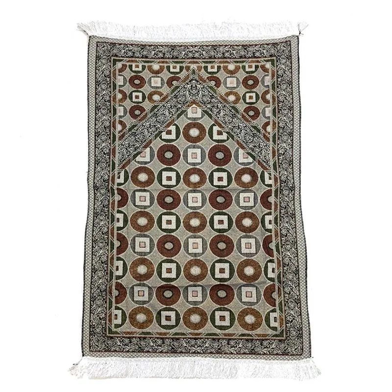 110*70 см мусульманский для молитв коврик, мат Рамадан Eid подарок хлопок на коленях Коврик для йоги турецкий исламский спальня домашний декор