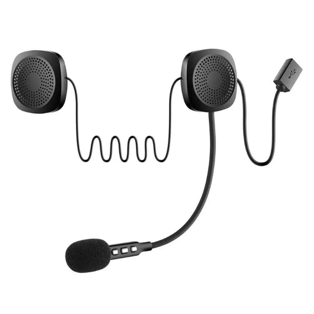 Bluetooth 5 0 Мото шлем гарнитура беспроводная стерео наушники мотоциклетный