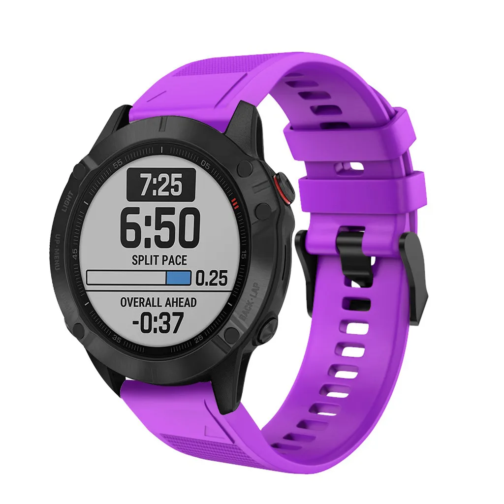 Замена силиконовых часов ремешок для Garmin Fenix 6/Fenix 6Pro быстрый релиз ремешок умный ремень браслет# H10