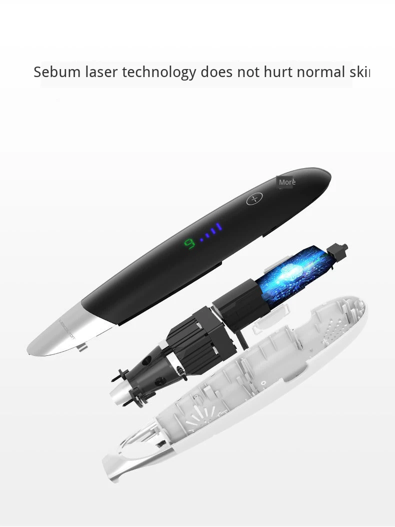 Removedor de Cravo Bateria Recarregável Portátil Handheld Laser Picosegundo Caneta Ponto Mole Clareamento Sarda Remoção Melanina 6 Beleza e saúde
