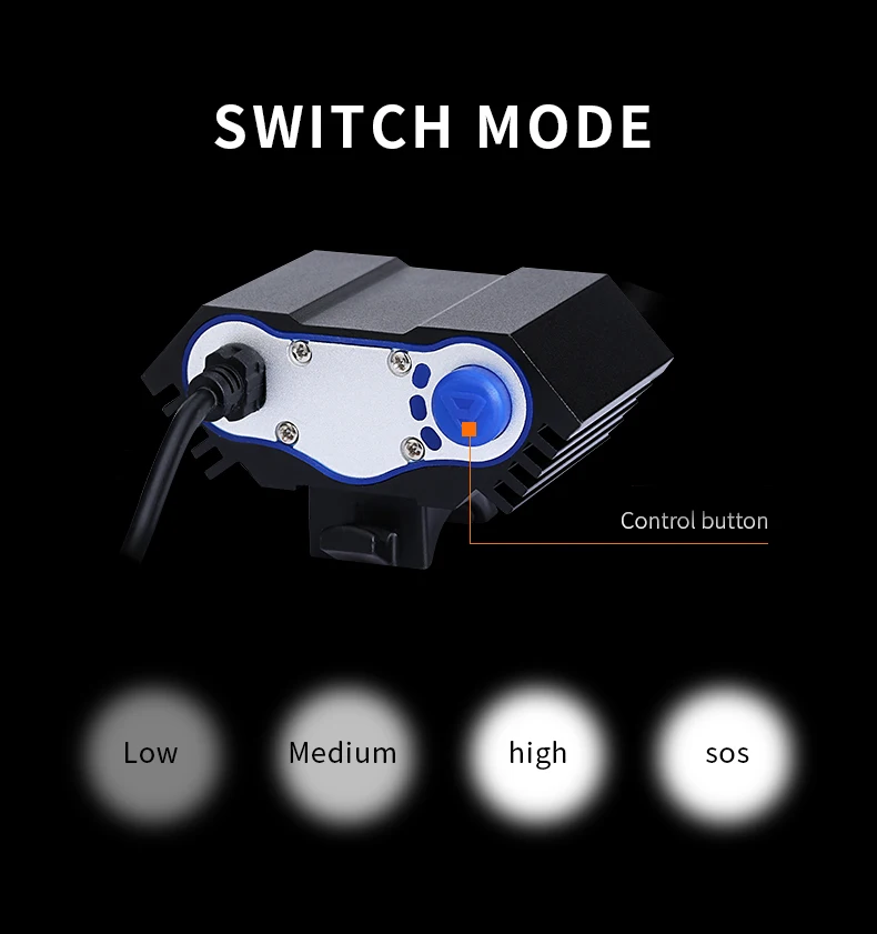 T6/L2 светодиодный велосипедный светильник 12000 лм 3 x XML 3 режима велосипедная лампа головной светильник велосипедный фонарь+ перезаряжаемый аккумулятор+ зарядное устройство
