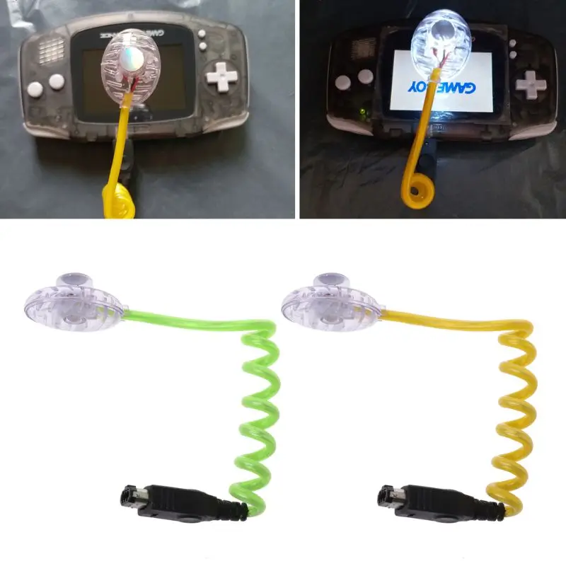 Высокое качество гибкий червячный светильник светодиодный лампы для nintendo GBA GBC GBP консоли