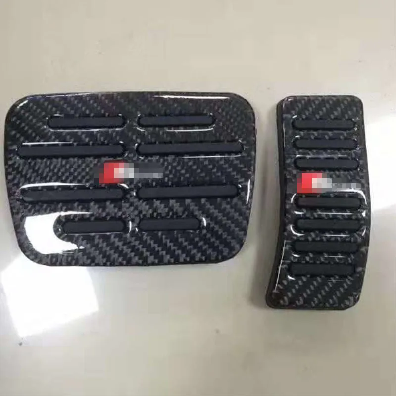 Подходит для Audi A4L/A3/A5/A7/Q5/Q3/Q7/A6L карбоновая дроссельная педаль тормоза Модифицированная