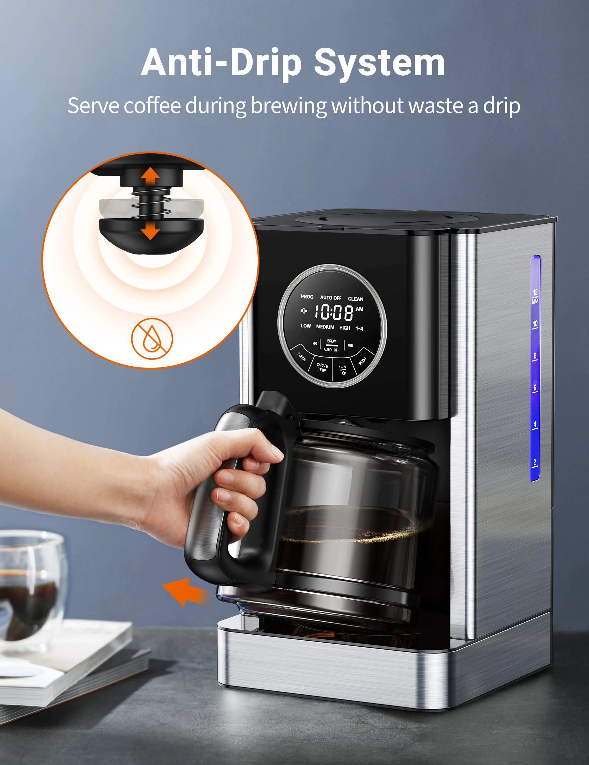 Coffee Machine Smart Touch Control 