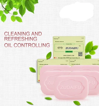 

2pcs ZUDAIFU Sulfur Soap Skin Conditions Acne Psoriasis Seborrhea Eczema Anti Fungus Bath Cream Skin Care Cream Antibacterial