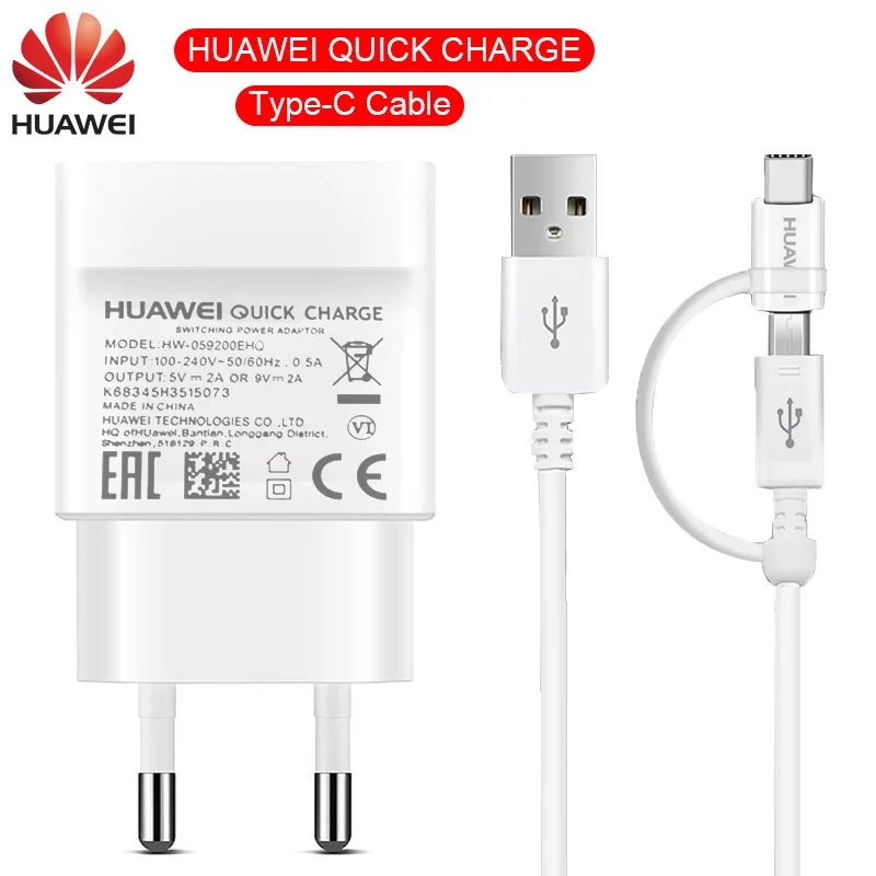 huawei p10 lite charger cable type