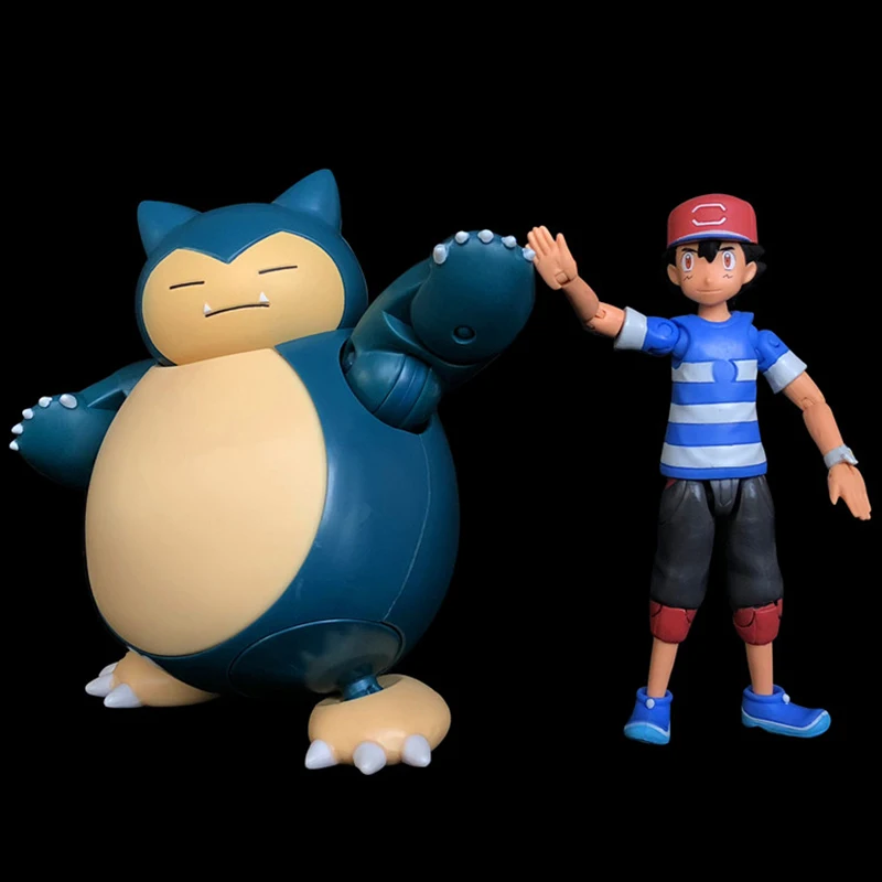 TAKARA TOMY фигурка экшн подарки для детей Pokemon Monster SUN& MOON Ash Ketchum фигурка shf сцены игрушка Рождественский подарок