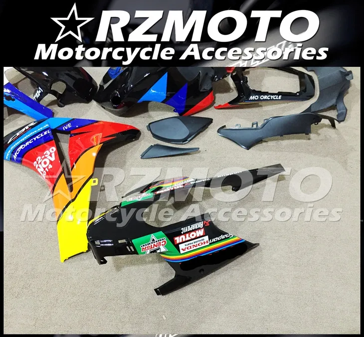ABS мотоцикл обтекатель комплект для HONDA CBR1000RR 2008-2011 год кузов литья под давлением Магазин № 1078