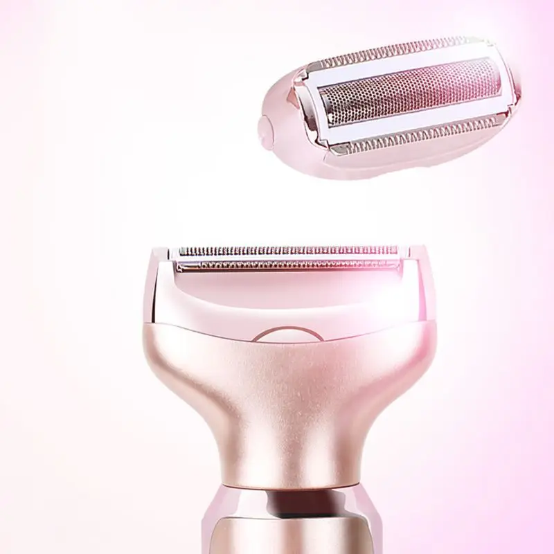 Women Face Body Hair Remover Electric Epilator Trimmer Rechargeable Machine 95AC