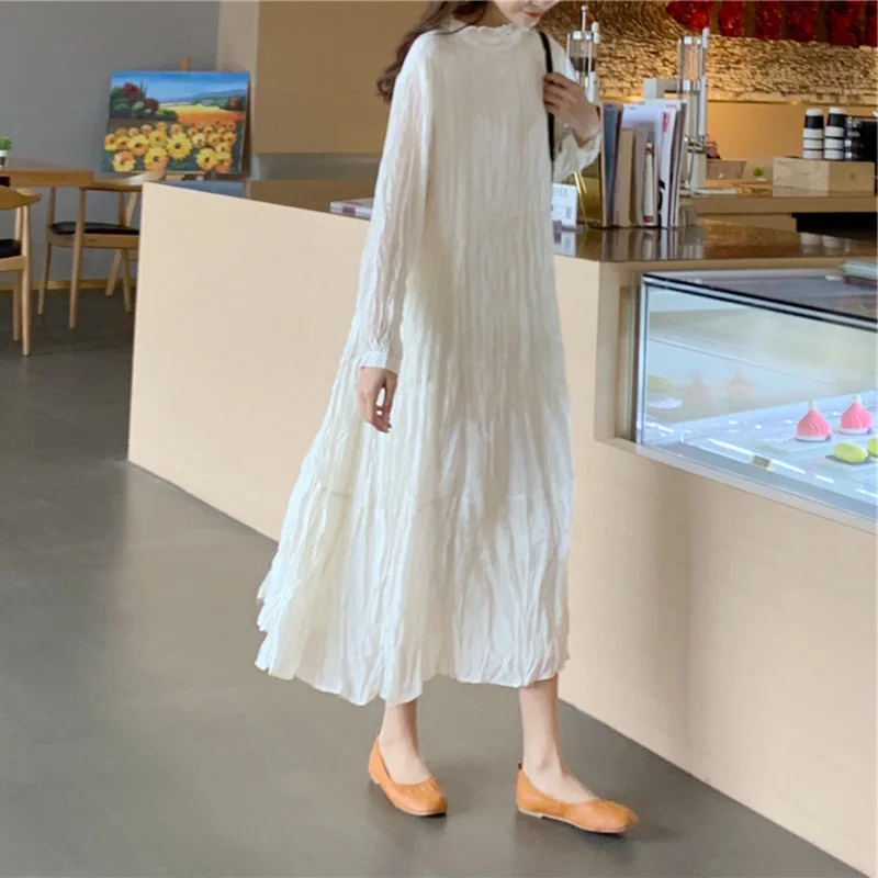 

Long Skirts Spring Clothing 2020 New Style Full Body Dress WOMEN'S Dress Trend High Cold Royal Sister-Style Mature Elegant Godde