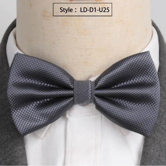ZY-LD-D1-U25 Мужские галстуки-бабочки, модные, вечерние, деловые, свадебные, галстук-бабочка, яркие, одноцветные, женские, мужские, аксессуары, галстук-бабочка - Цвет: ZY-LD-D1-U25