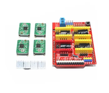 

New CNC Shield V3 Engraving Machine / 3D Printer / + 4pcs A4988 Driver Expansion Board