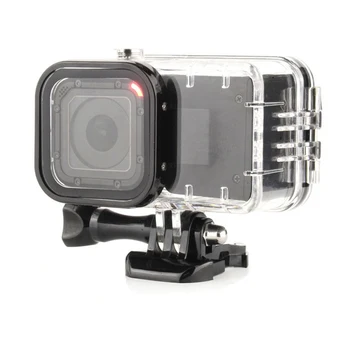 

For GoPro Session 4S Extend battery 1050 mAh Backup Battery + Hero 4 Session Waterproof housing Case Box For GoPro Accessories