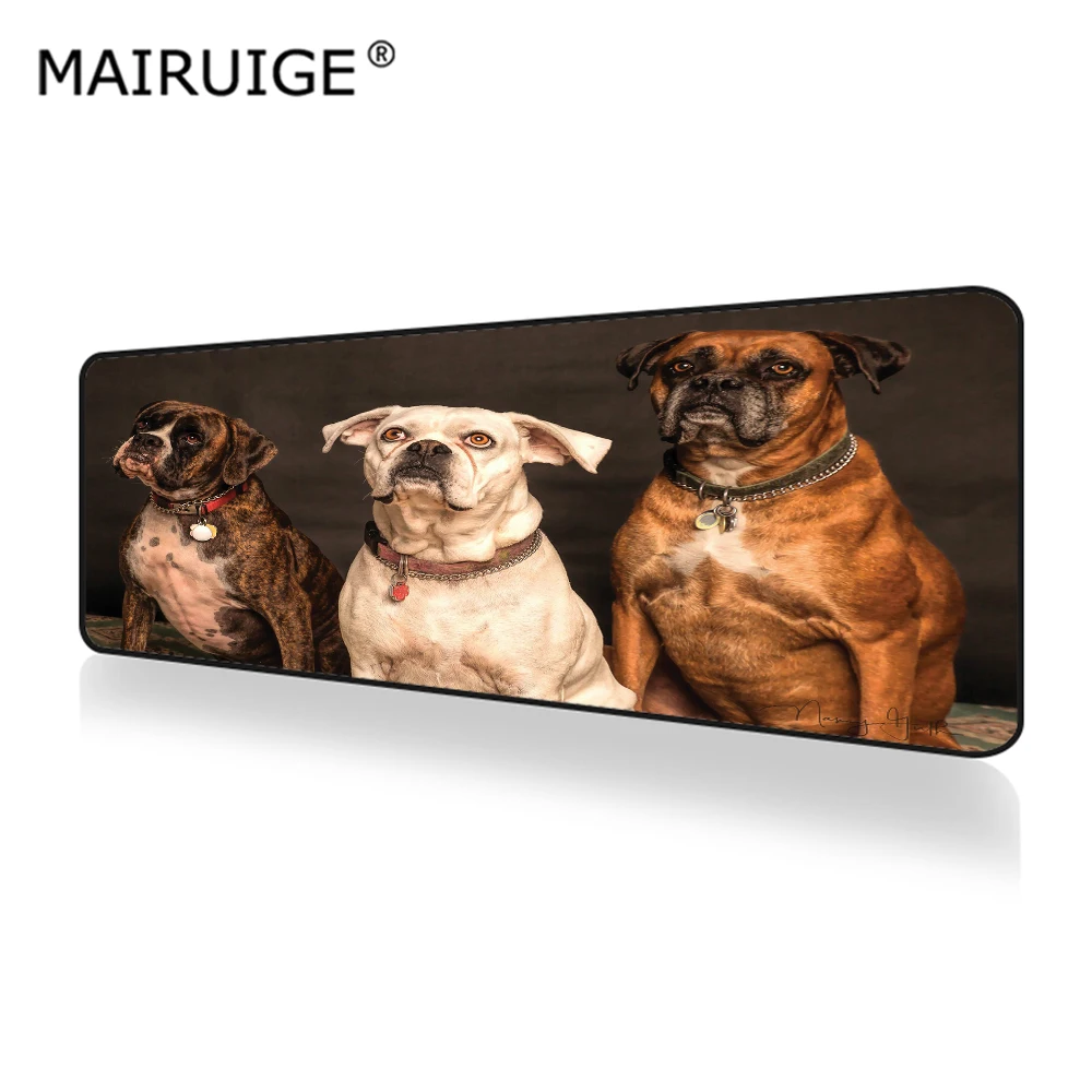 

Corgi dog Animal Mouse Pad XXL Gamer Desk Mat Computer PC Large Gaming MousePad 90x40cm/80x30cm for Laptop Table Pads