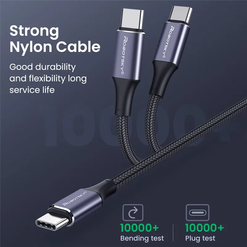 USB Type C To USB C 100W/60W PD Quick Charging Cable QC4.0 Type Fast Charger For Huawei P40 Samsung S10 S20 Macbook Pro usb type c cable usb c cable type c cable usb c charger cord type c charging cable fast charger cable fast charge cable charging cable usb c charging cable type c charging cord pd charger cable phone charger cable charger cable