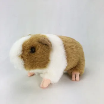 

[Top] Zoo 18cm Simulation Lifelike Guinea Pig Plush Toys Soft mouse Stuffed Animals doll Birthday christmas Gifts for kids