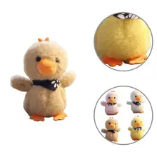 

Delicate Plush Toy Fine Workmanship Soft Texture Stuffed Chick Doll Keyring Pendant Plush Pendant Plush Pendant