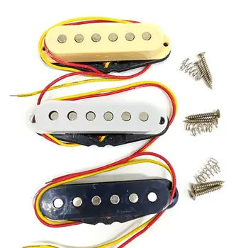 

Portable Single Coil Sound Pickup for 6 Strings Electric Guitar Musical Instrument Accessories Kit