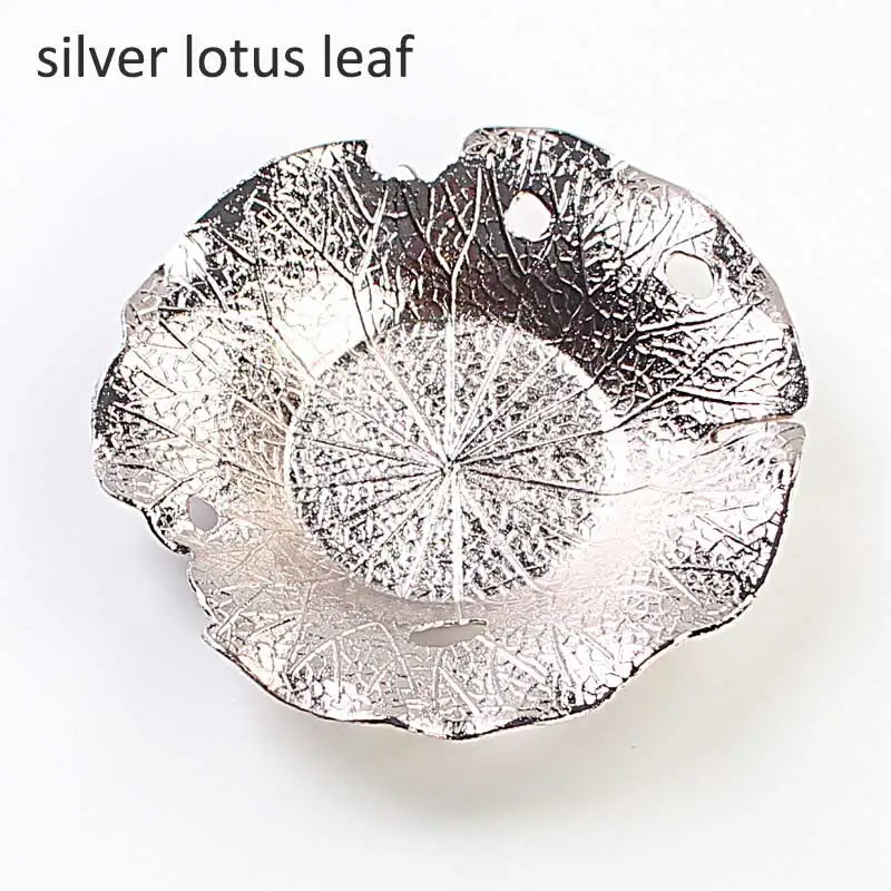 silver lotus leaf 1 шт. напиток Чайный подстаканник Кухонные гаджеты украшение стола термостойкая сплав медь подставка для чайного сервиза коврики для кофейных чашек держатель для чайной посуды - Цвет: silver lotus leaf