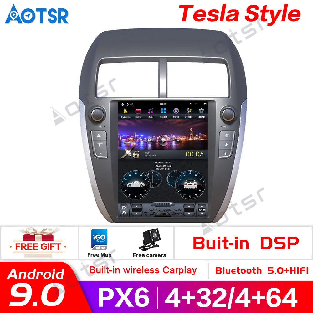 Android7.19.0 Vertical screen Car GPS Navigation For MITSUBISHI ASX RVR Outlander Sport 2010-2014 Stereo Multimedia Player radio |