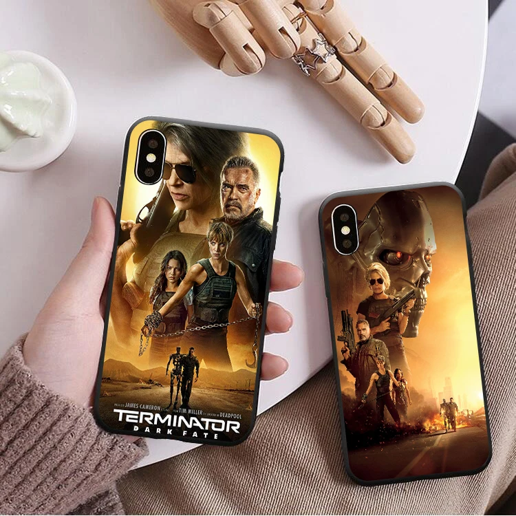 Чехол Terminator Dark Fate Arnold Schwarzenegger для iPhone 11 pro XR 7 Plus, силиконовый чехол для телефона для iPhone 6S 8Plus XS Max, чехол