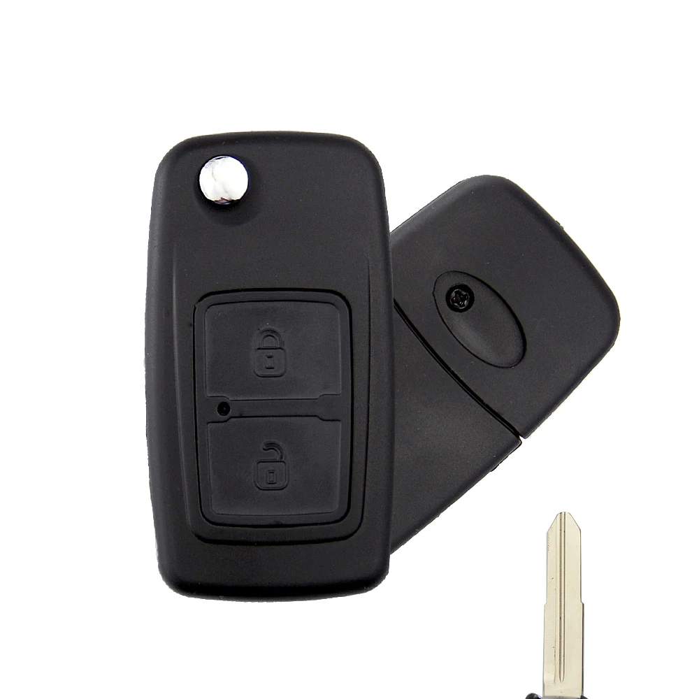 OkeyTech 2 кнопки для Chery A5 Fulwin Tiggo E5 A1 Cowin чехол ключа автомобиля с дистанционным