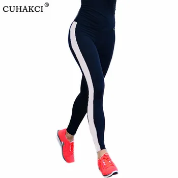 

CUHAKCI Women Running Pants Yuga Fitness Leggings Gym Sports Pants Women Compression Trousers Athletic Leggings Workout Fitness