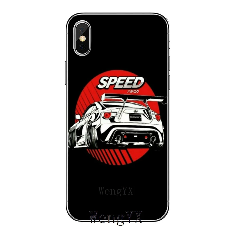 Прозрачный чехол для телефона модные Дрифт Авто JDM для Xiaomi Redmi Note 7 6 6A 5A 4 4A 3 pro S2 5 plus 4x Pocophone F1