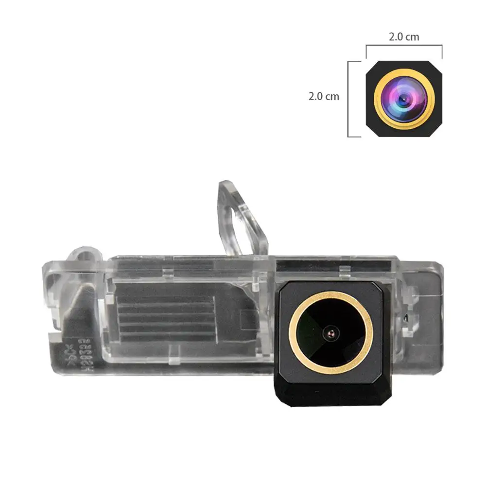 Камера заднего вида HD 1280x720p для Renault scenic 2 II Grand 2003 ~ 2009 Золотая камера с ночным