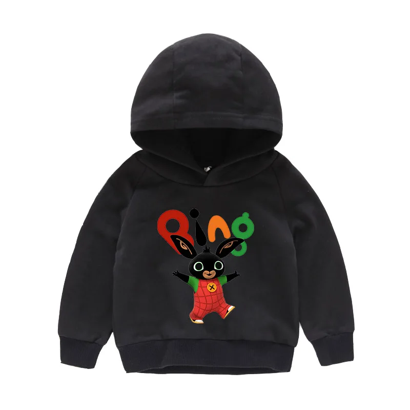 color 8 Boys Hoodies funny Bing Bung Children Sweatshirts Autumn toddler sweatshirt kids Baby Girl outfit Long Sleeves Top for boy - Color: color 8