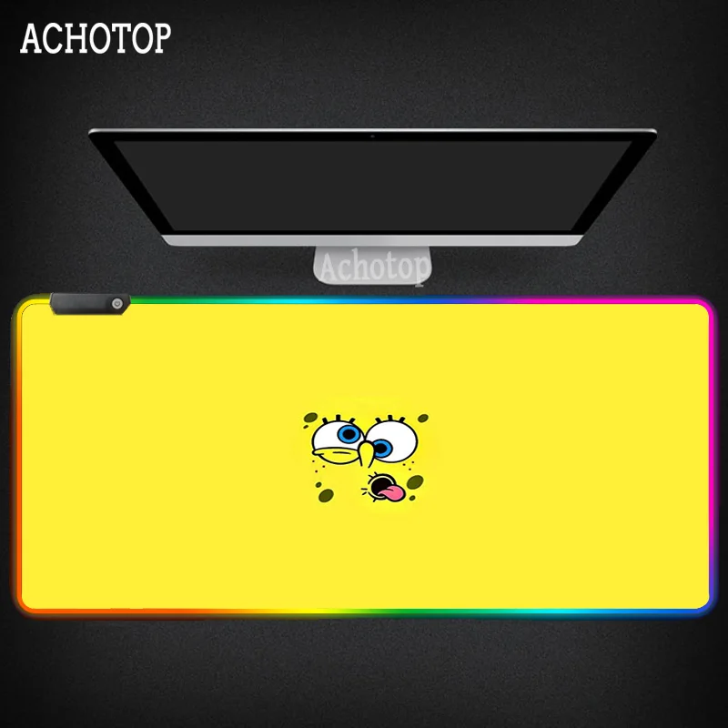 アニメrgbマウスパッドゲーマーかわいいかわいいxxlゲーミングオタクロックエッジビッグledラップトップ7色ノートブックデスクマット Mouse Pads Aliexpress