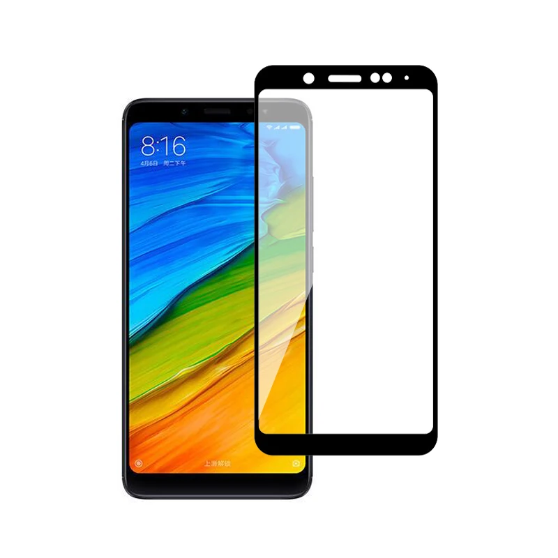 2 шт Полное покрытие из закаленного стекла для Xiaomi Redmi Note 5 Pro/Redmi Note 5 Защитное стекло для экрана