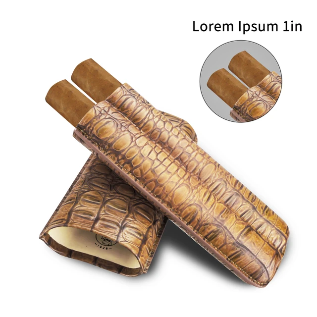 Sold at Auction: Vintage Hermes Alligator Skin Cigar Holder