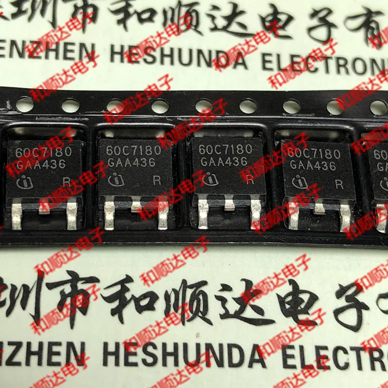 10 шт./лот 60C7180 IPD60R180C7 спот к-252 большое количество