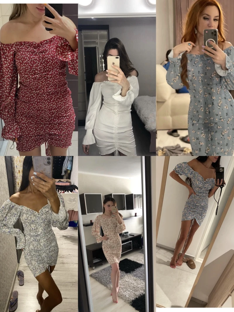 2022 Spring New Ladies Floral Print Sashes Shirt Gown Seashore Ladies's Free Quick Boho Mini Gown Ladies Social gathering Stable Streetwear 5 H9d33faaf965a410e93f94a03616f62afk