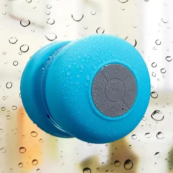 

Mini Wireless Bluetooth Speaker Hands Free Waterproof Car Bathroom Office Beach Stereo Subwoofer Music Loudspeaker With Suction