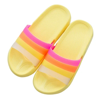 

1pair Gym Hotel Women Slide Sandals Home Summer Beach With Arch Support Shower Soft Platform Spa Sports Travel Pool