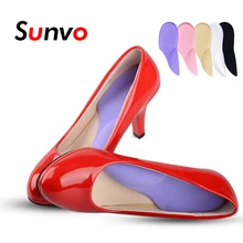 Sunvo 3/4 ортопедические стельки для обуви, стельки на каблуке для женщин, вкладыши для обуви на высоком каблуке, стельки для обуви