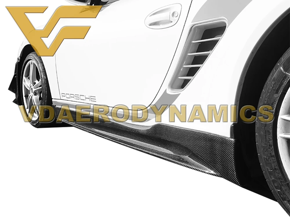 Подходит для 09-12 987 Porsche Cayman Boxster VAD-991-GT3 полный комплект кузова передний бампер задний бампер боковые юбки
